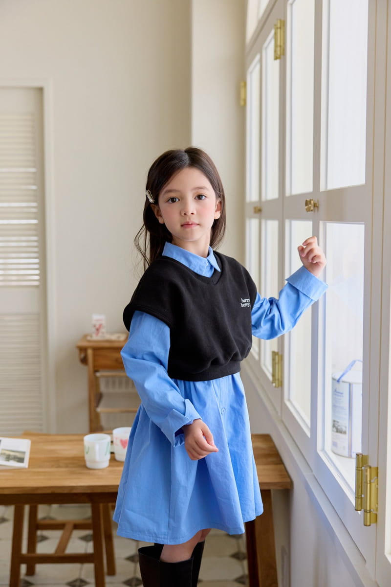 Berry Berry - Korean Children Fashion - #prettylittlegirls - Two Way One-piece - 4