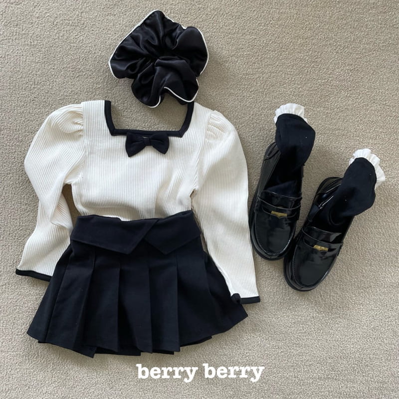 Berry Berry - Korean Children Fashion - #childofig - Pintuck Skirt - 8