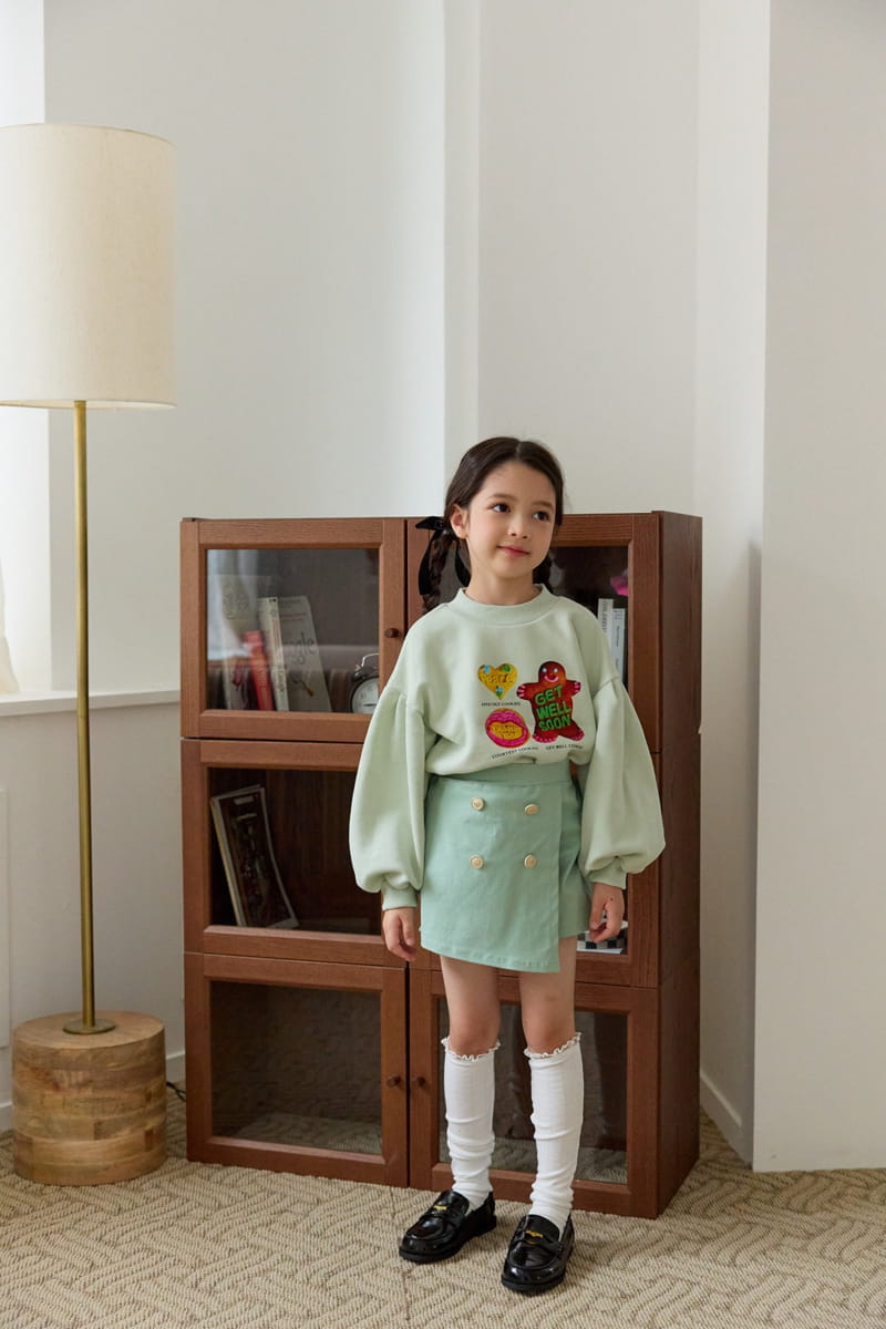 Berry Berry - Korean Children Fashion - #designkidswear - Cookie Sweatshirt - 2