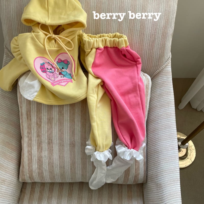 Berry Berry - Korean Children Fashion - #designkidswear - Doll Play Top Bottom Set