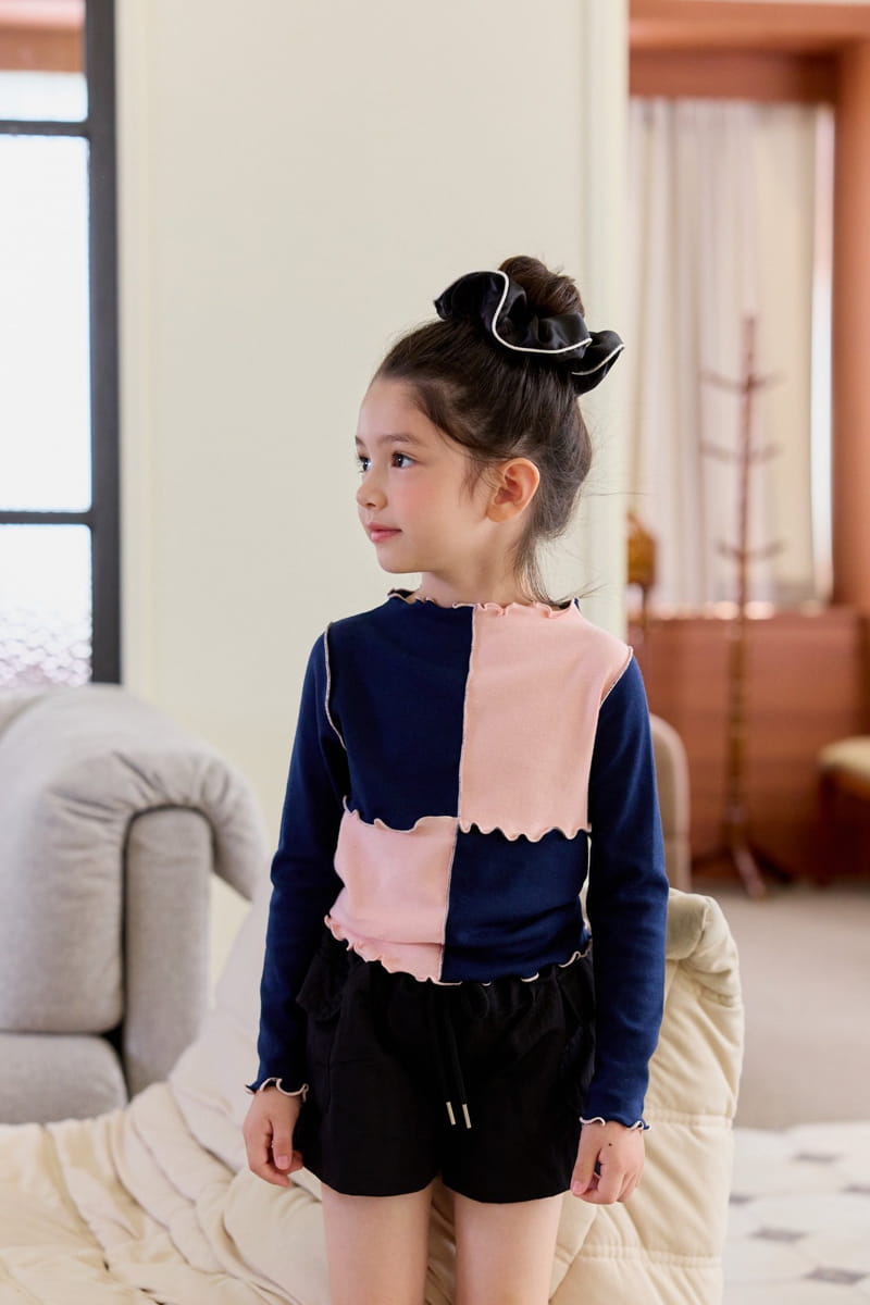 Berry Berry - Korean Children Fashion - #designkidswear - Checker Tee - 7