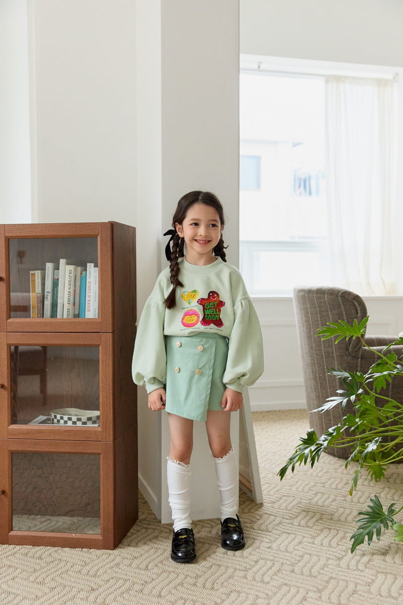 Berry Berry - Korean Children Fashion - #kidsshorts - Cookie Sweatshirt - 5