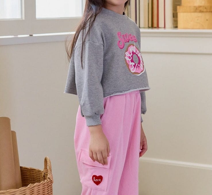 Berry Berry - Korean Children Fashion - #kidsstore - Donut Sweatshirt - 8