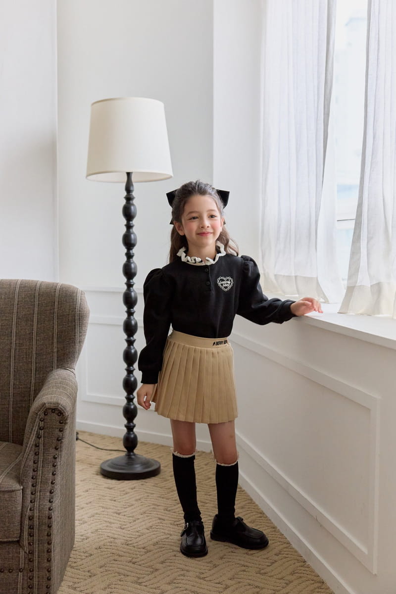 Berry Berry - Korean Children Fashion - #kidzfashiontrend - Logo Skirt - 3