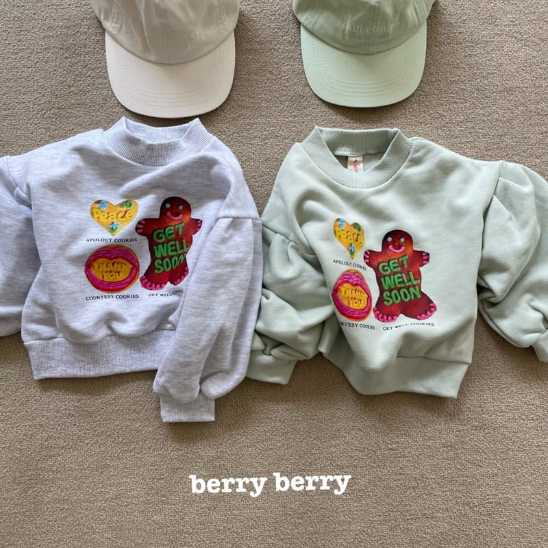 Berry Berry - Korean Children Fashion - #minifashionista - Cookie Sweatshirt - 11