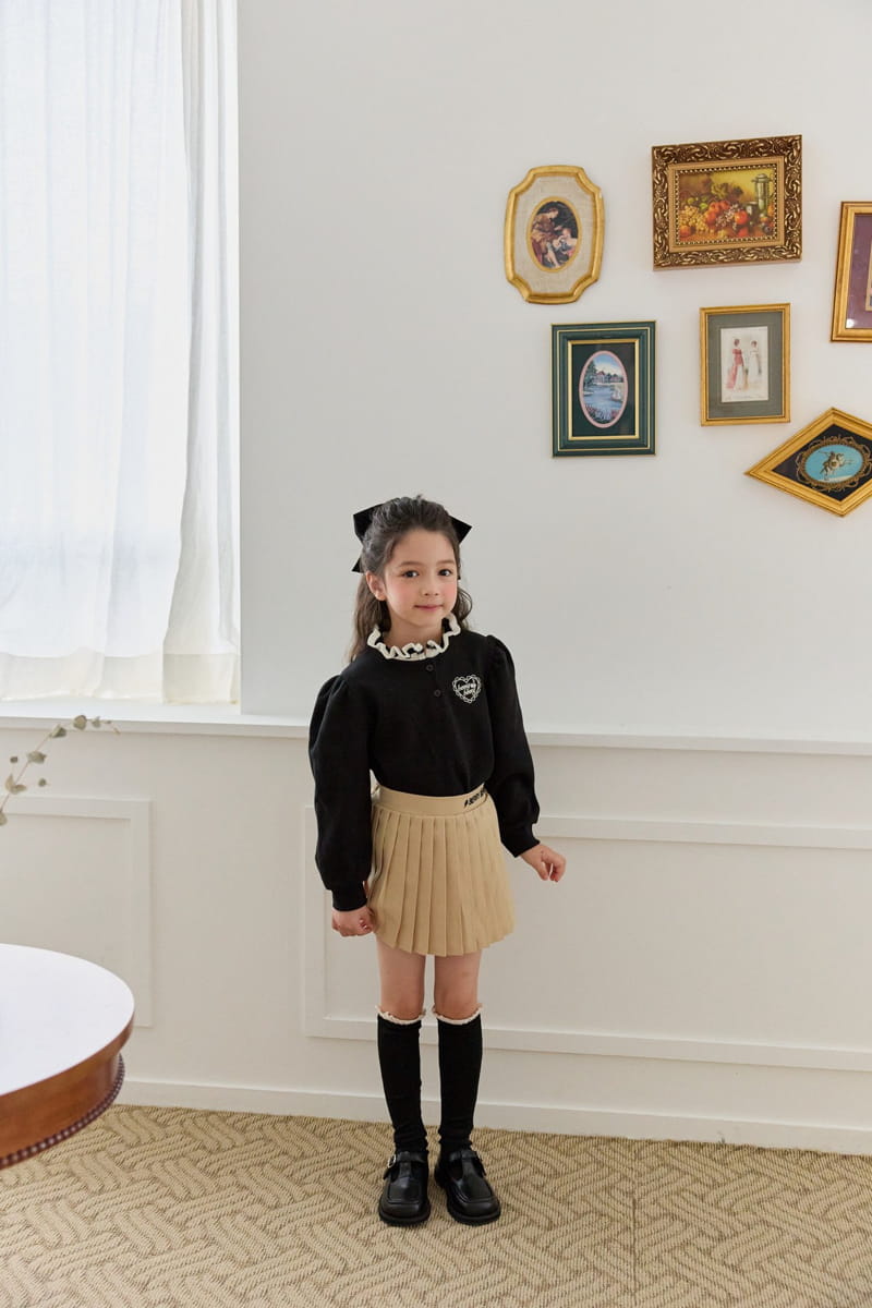 Berry Berry - Korean Children Fashion - #todddlerfashion - Berry Collar Tee - 8
