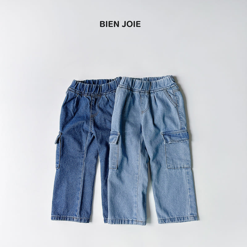Bien Joie - Korean Children Fashion - #childofig - Mix Jeans