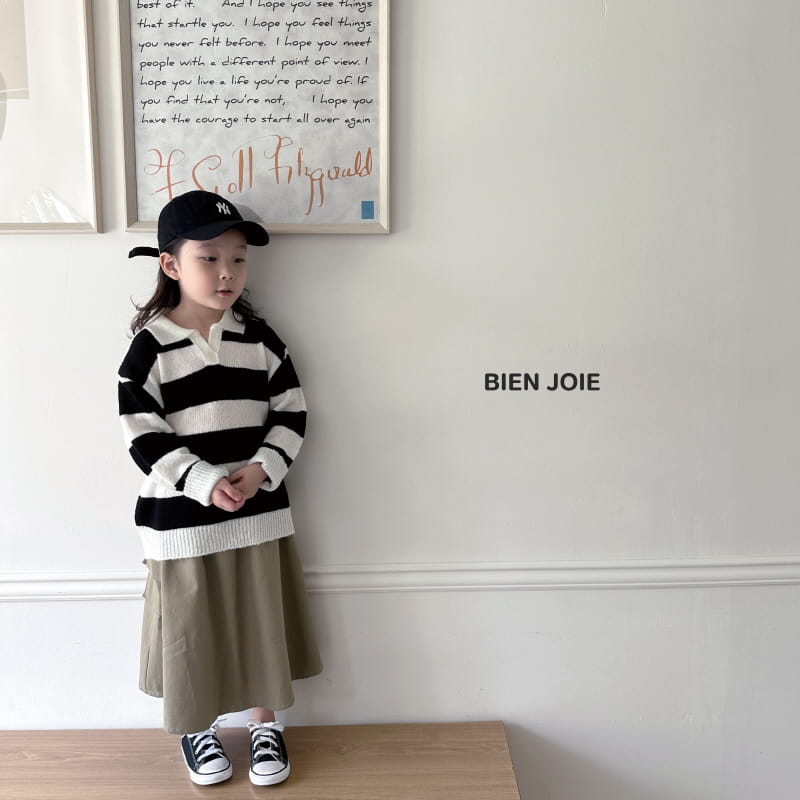 Bien Joie - Korean Children Fashion - #childofig - Poling Knit Tee - 12