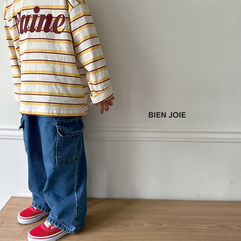 Bien Joie - Korean Children Fashion - #fashionkids - Mix Jeans - 5