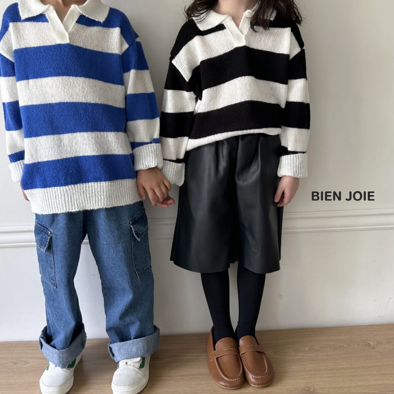 Bien Joie - Korean Children Fashion - #littlefashionista - Poling Knit Tee - 5