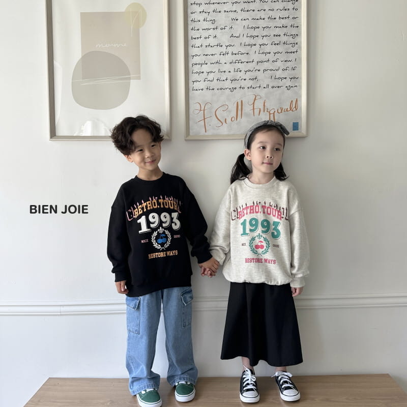 Bien Joie - Korean Children Fashion - #littlefashionista - 1993 Sweatshirt