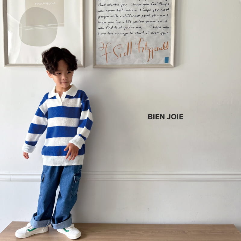 Bien Joie - Korean Children Fashion - #prettylittlegirls - Poling Knit Tee - 8