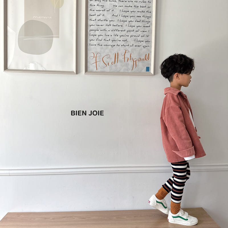 Bien Joie - Korean Children Fashion - #stylishchildhood - Cheese St Leggings - 5