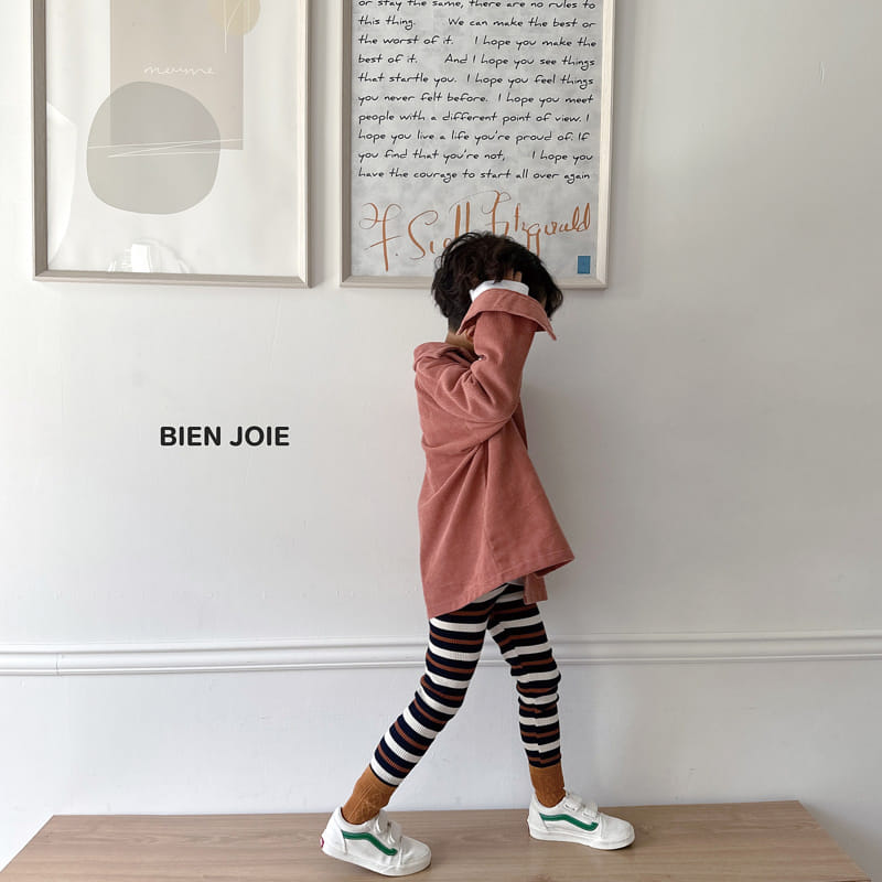 Bien Joie - Korean Children Fashion - #todddlerfashion - Cheese St Leggings - 4