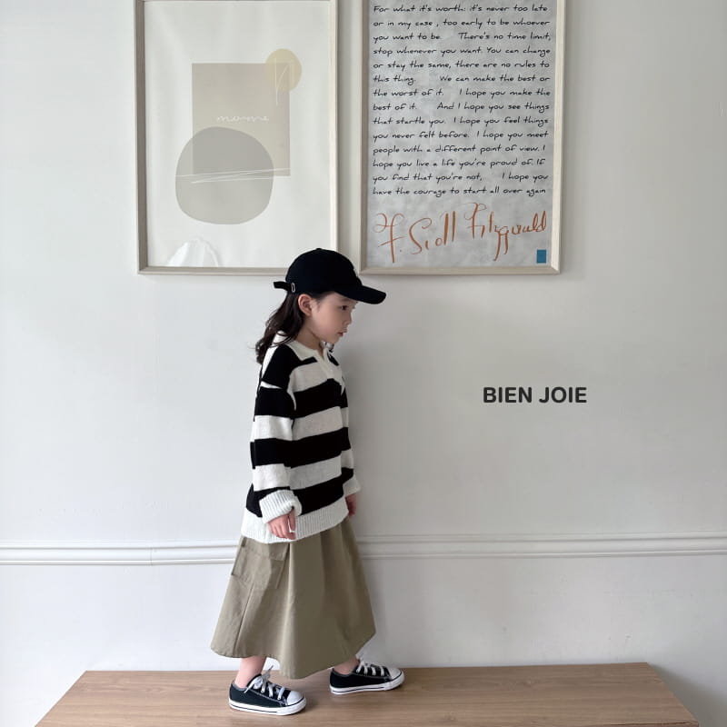 Bien Joie - Korean Children Fashion - #toddlerclothing - Poling Knit Tee - 10
