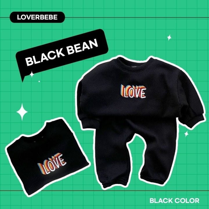 Black Bean - Korean Children Fashion - #fashionkids - Lover Set - 5