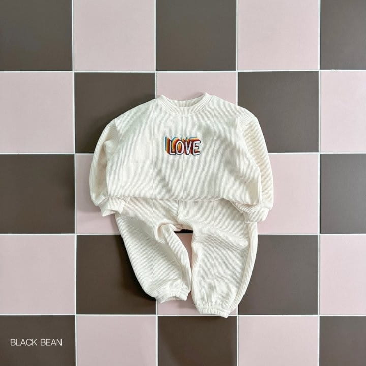 Black Bean - Korean Children Fashion - #kidsstore - Lover Set - 7