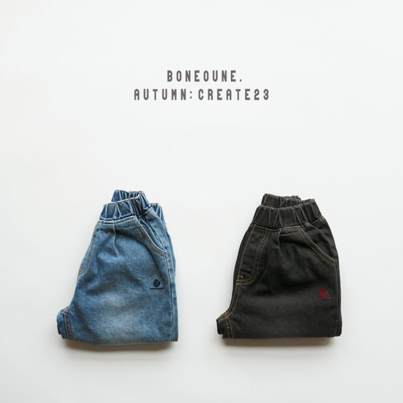 Boneoune - Korean Children Fashion - #childrensboutique - Easy Jeans