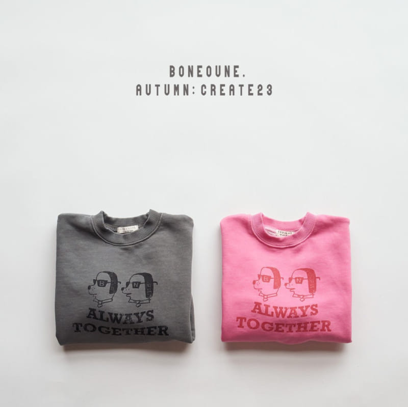 Boneoune - Korean Children Fashion - #designkidswear - Twince Sweatshirt
