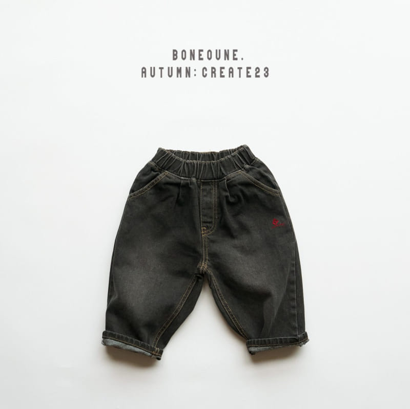 Boneoune - Korean Children Fashion - #discoveringself - Easy Jeans - 3