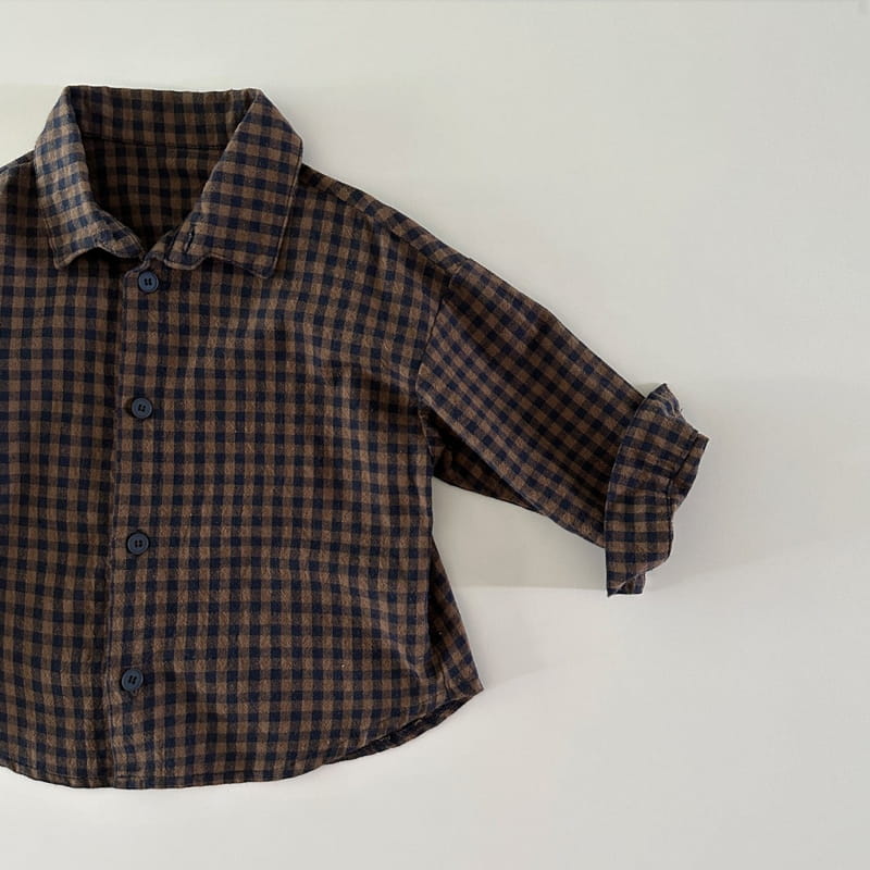 Bonito - Korean Baby Fashion - #babyclothing - Check Shirt - 3