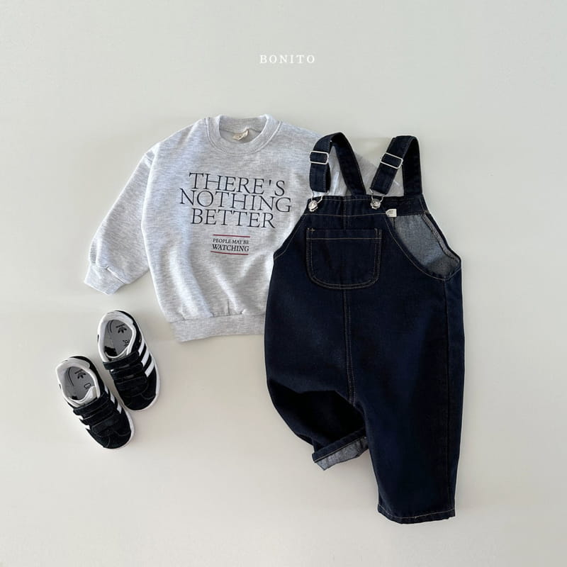 Bonito - Korean Baby Fashion - #babyclothing - Nothing Sweatshirt - 7