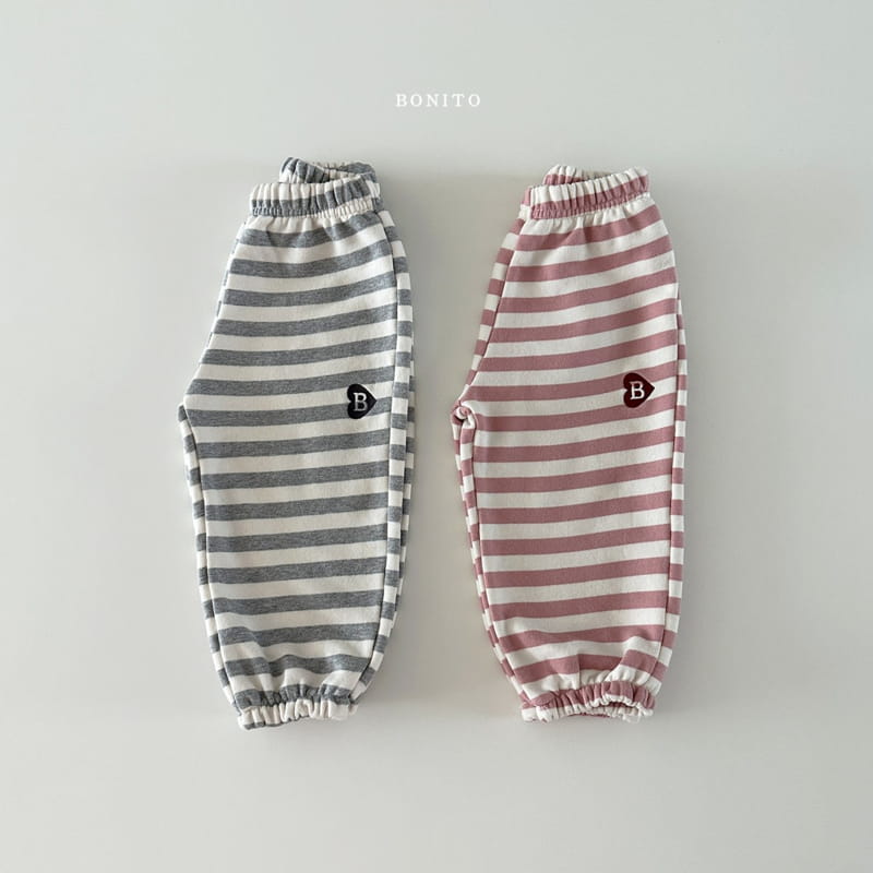Bonito - Korean Baby Fashion - #babyoninstagram - Stripes Pants - 3
