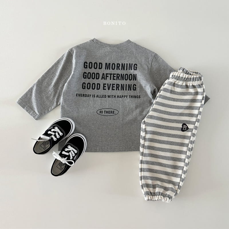 Bonito - Korean Baby Fashion - #onlinebabyshop - Stripes Pants - 9