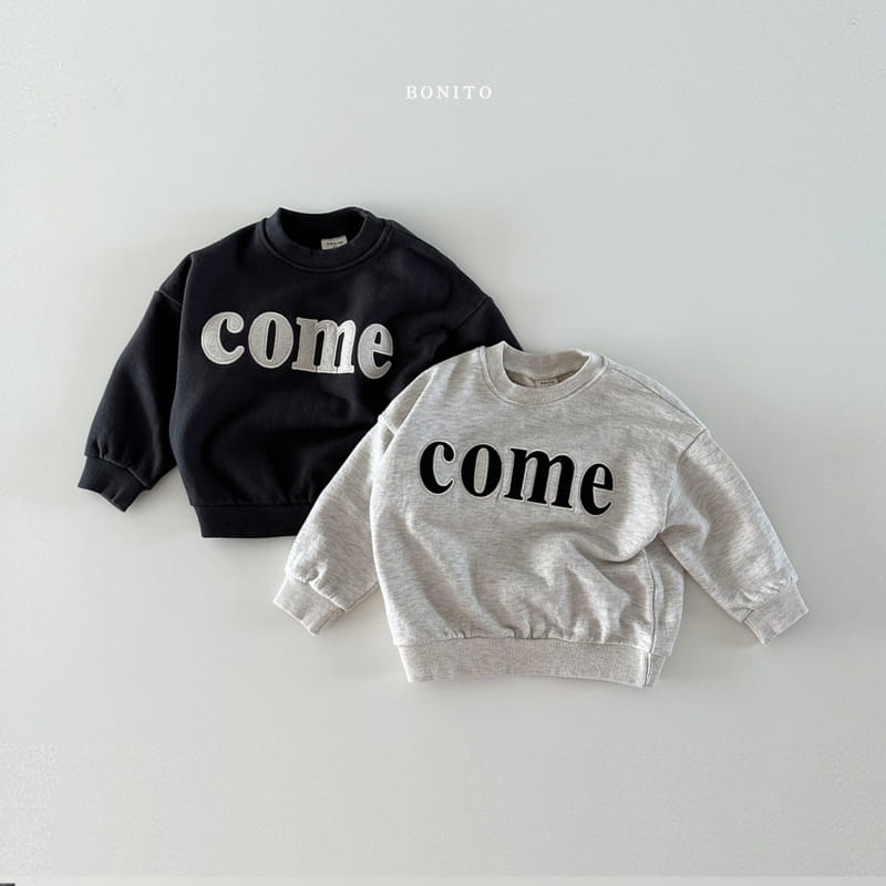 Bonito - Korean Baby Fashion - #onlinebabyshop - Come Sweatshirt