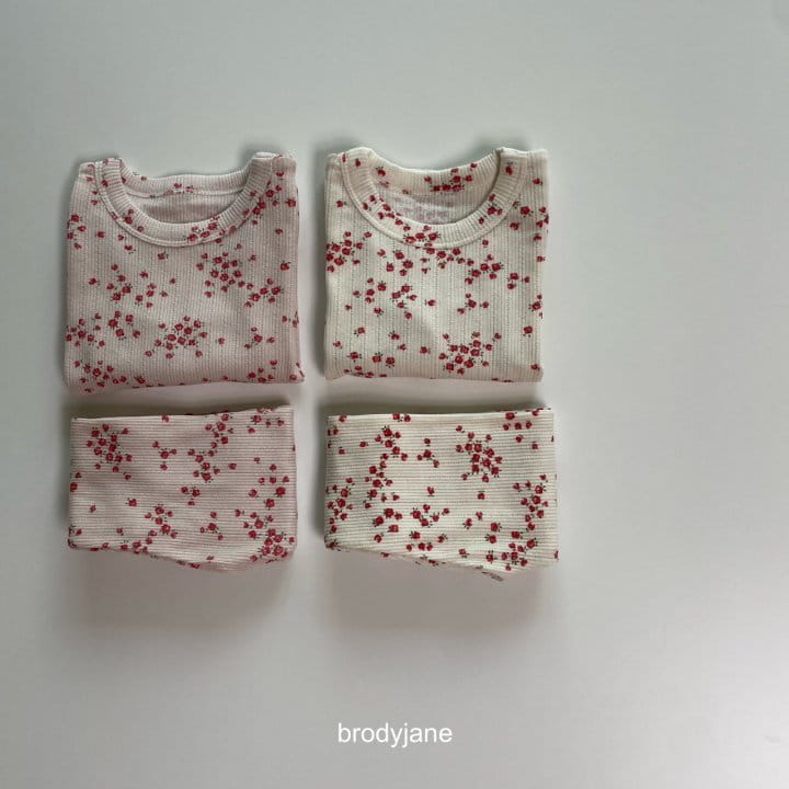 Brody Jane - Korean Children Fashion - #childofig - Red Flower Set - 2