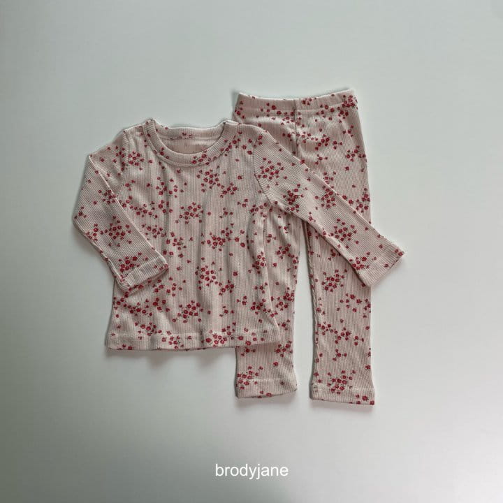 Brody Jane - Korean Children Fashion - #childrensboutique - Red Flower Set - 3