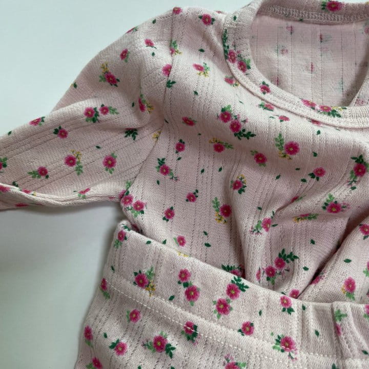Brody Jane - Korean Children Fashion - #designkidswear - Cotton Eyelet Wahing Flower Pajama - 3