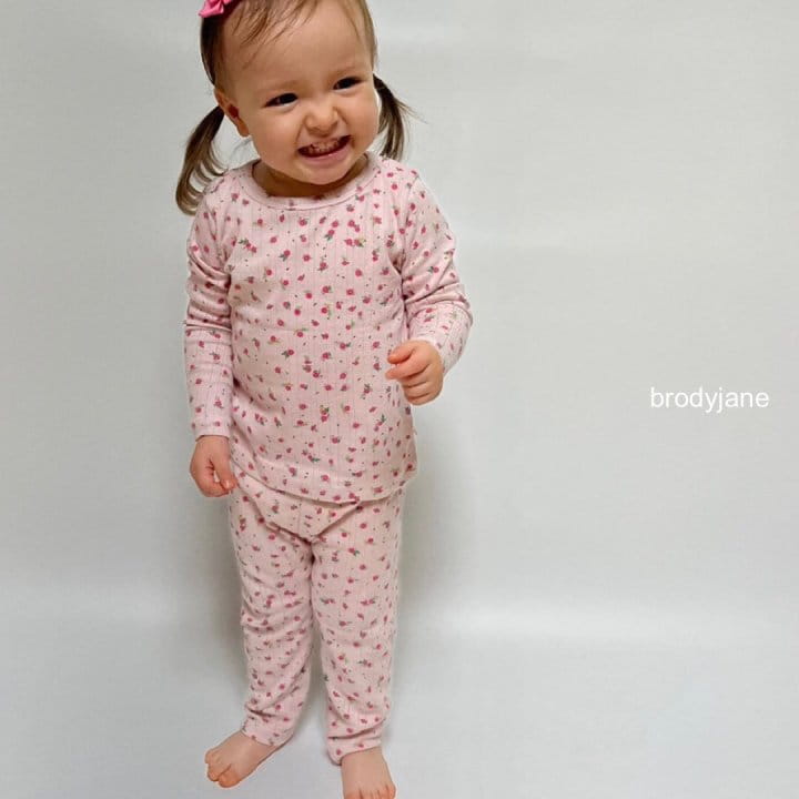 Brody Jane - Korean Children Fashion - #littlefashionista - Cotton Eyelet Wahing Flower Pajama - 10