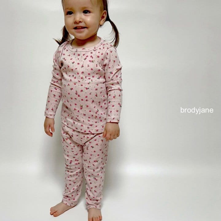 Brody Jane - Korean Children Fashion - #magicofchildhood - Cotton Eyelet Wahing Flower Pajama - 11