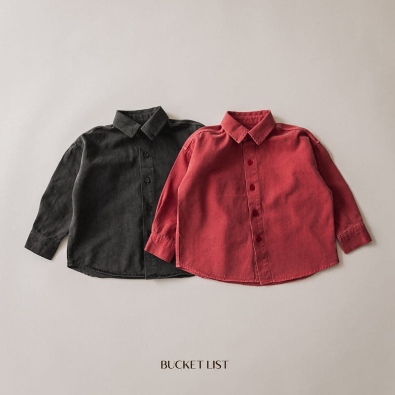 Bucket List - Korean Children Fashion - #Kfashion4kids - Pigment Shirt - 8