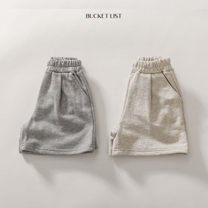 Bucket List - Korean Children Fashion - #childrensboutique - Sweats Shorts - 7