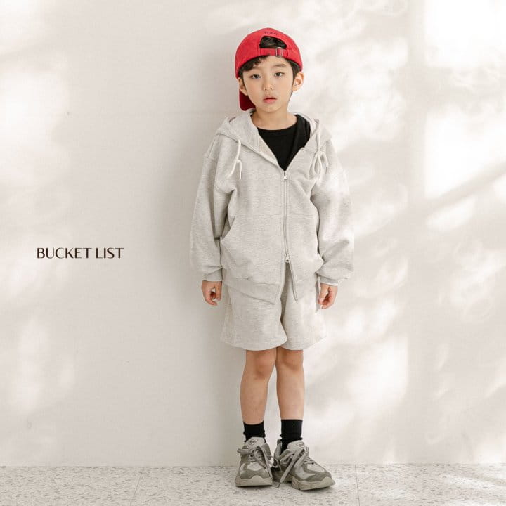 Bucket List - Korean Children Fashion - #childrensboutique - 2 Way Hoody Zip-up - 6