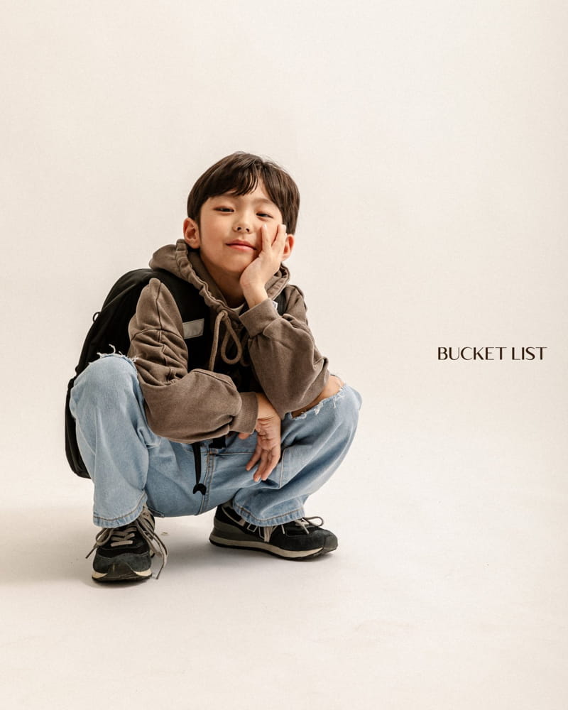 Bucket List - Korean Children Fashion - #designkidswear - Pigment Balloon Hoody - 3
