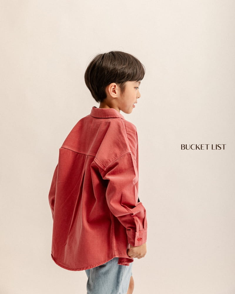 Bucket List - Korean Children Fashion - #designkidswear - Pigment Shirt - 2