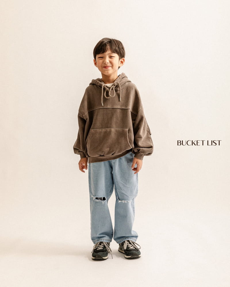 Bucket List - Korean Children Fashion - #designkidswear - Pigment Balloon Hoody - 4