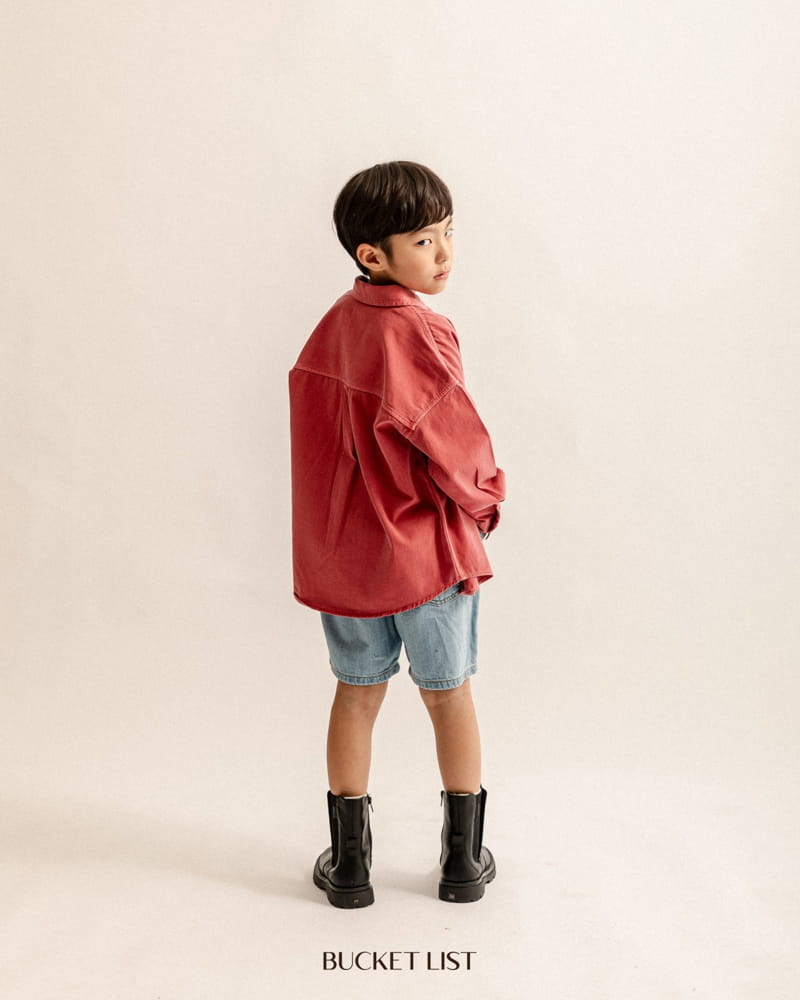 Bucket List - Korean Children Fashion - #discoveringself - Pigment Shirt - 4