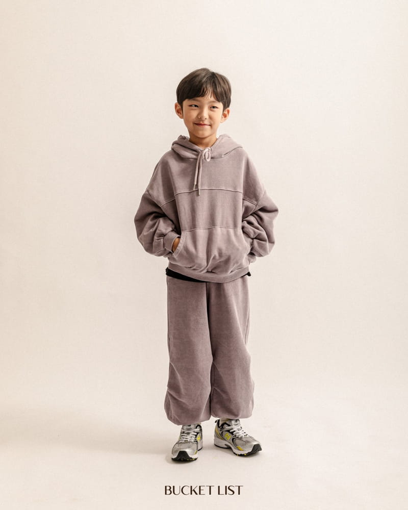 Bucket List - Korean Children Fashion - #kidsstore - Pigment Balloon Hoody - 7
