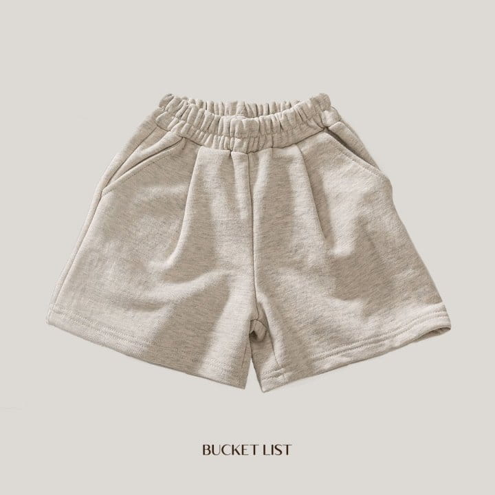 Bucket List - Korean Children Fashion - #kidsstore - Sweats Shorts - 12