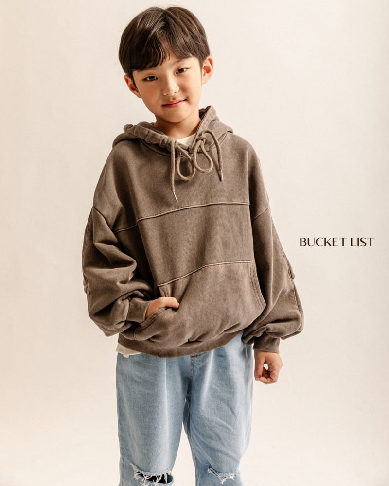 Bucket List - Korean Children Fashion - #littlefashionista - Pigment Balloon Hoody - 10