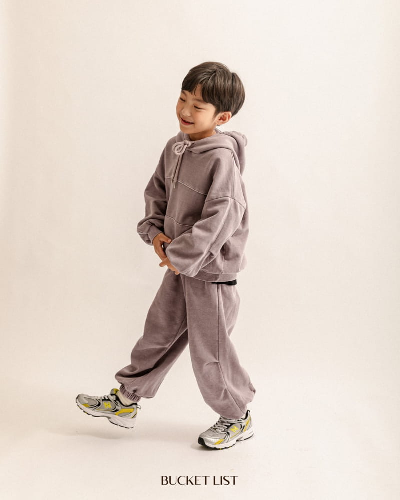 Bucket List - Korean Children Fashion - #minifashionista - Pigment Balloon Hoody - 12