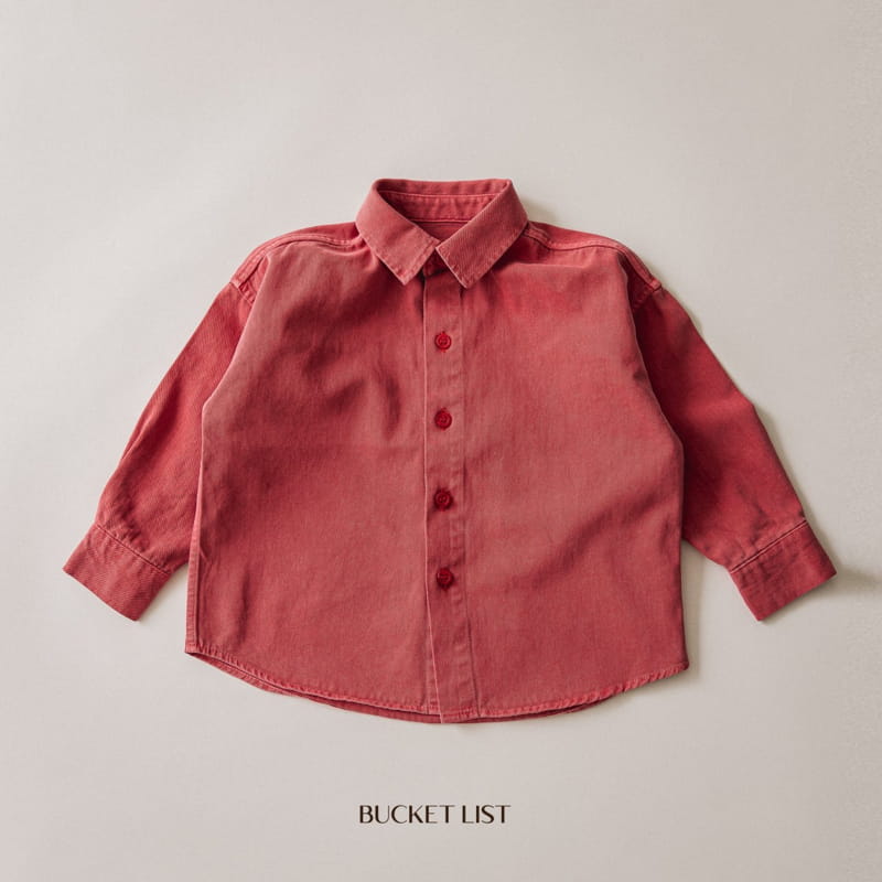 Bucket List - Korean Children Fashion - #minifashionista - Pigment Shirt - 11