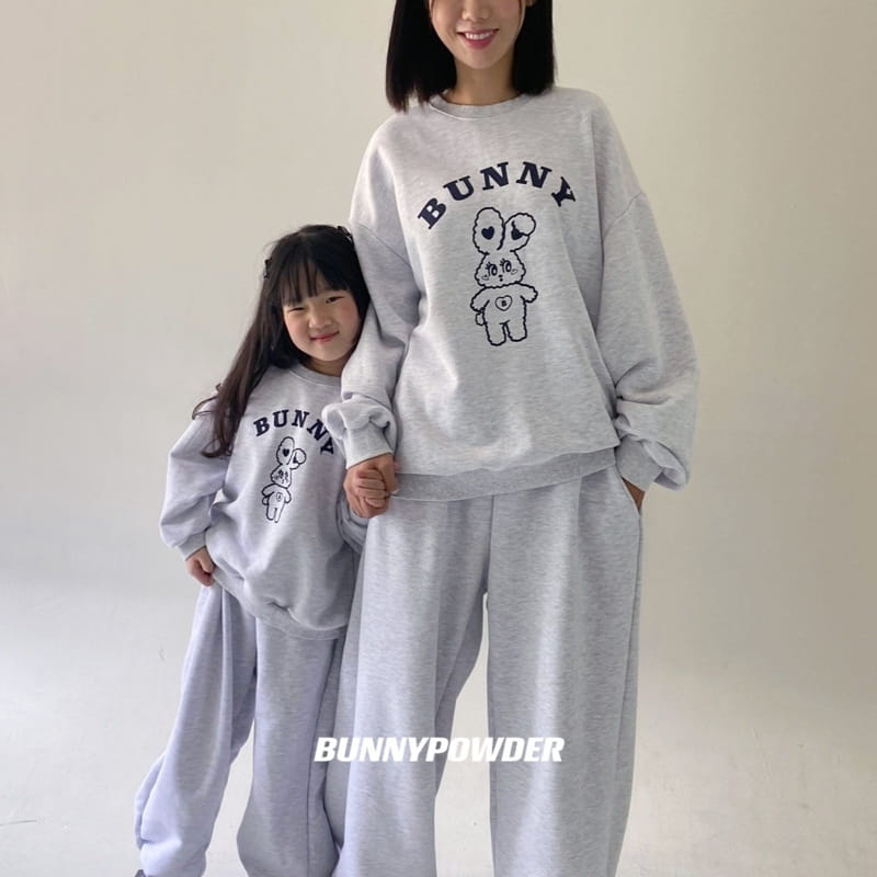 Bunny Powder - Korean Children Fashion - #kidzfashiontrend - Gganbu Sweatshirt with Mom - 4