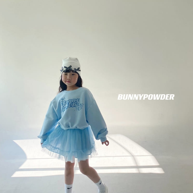 Bunny Powder - Korean Children Fashion - #kidsshorts - Angel Crop Sweatshirt - 3