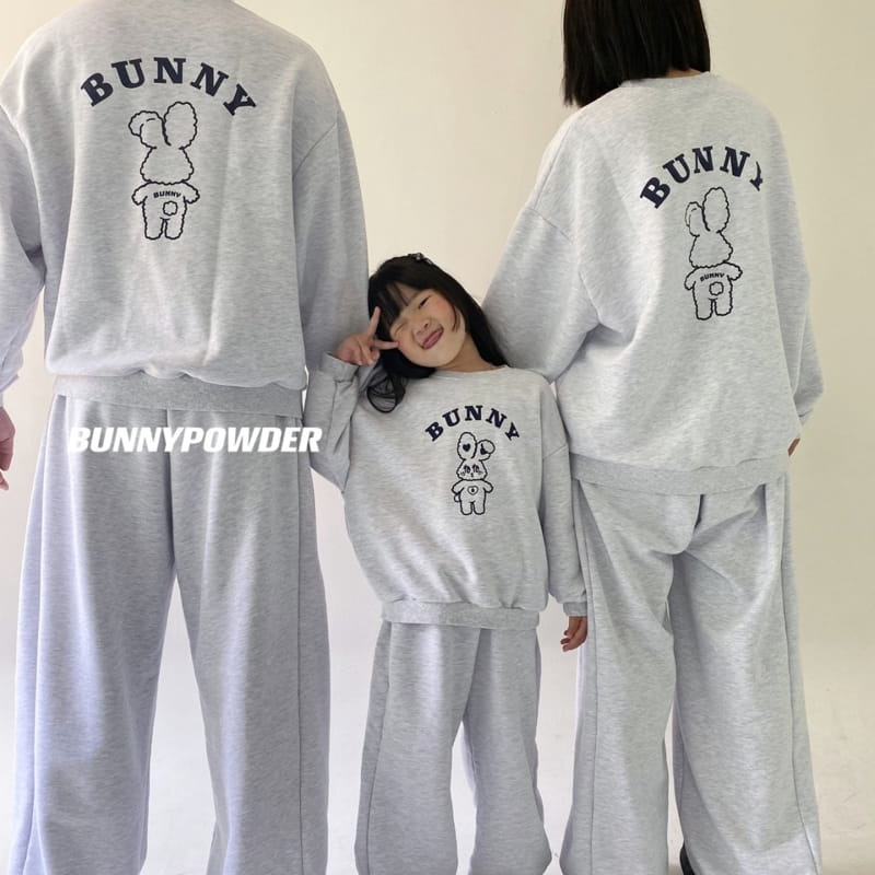 Bunny Powder - Korean Children Fashion - #kidzfashiontrend - Gganbu Sweatshirt with Mom - 3