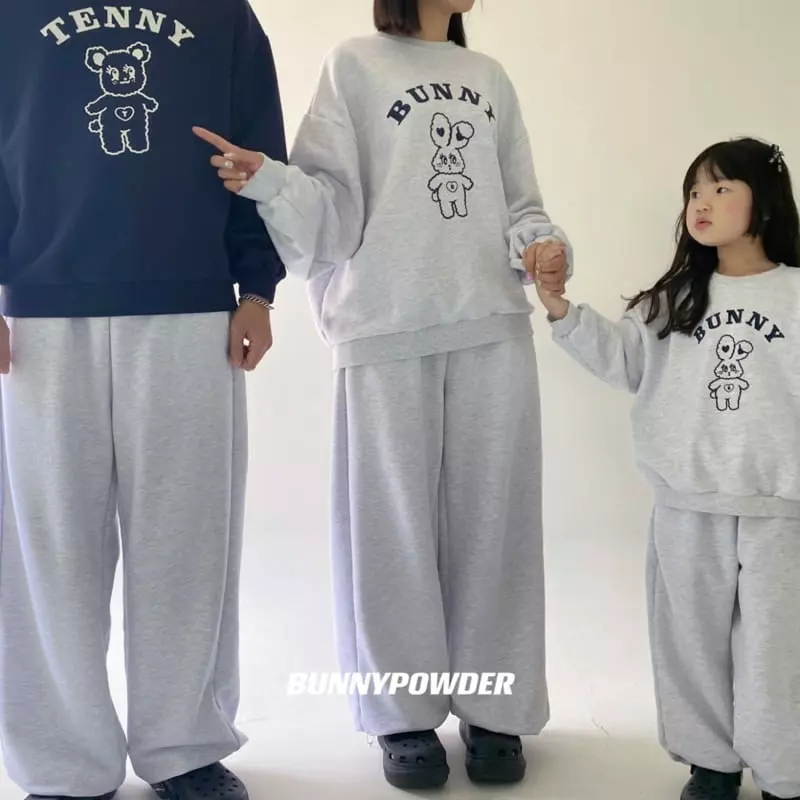 Bunny Powder - Korean Children Fashion - #minifashionista - Gganbu Sweatshirt with Mom - 7